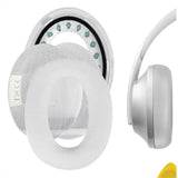 Geekria QuickFit Replacement Ear Pads for Bose 700 Noise Cancelling, NC700 Headphones Ear Cushions, Repair Parts (White)
