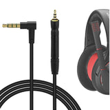 Geekria Audio Cable Compatible with Sennheiser Game One, Game Zero, PC 373D, GSP 350, GSP 500, GSP 600 Headsets, 2.5mm AUX Gaming Headset Replacement Stereo Cord (5.6ft/1.7m)