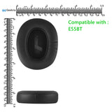 Geekria Replacement Ear Pads for JBL E55BT Headphones Ear Cushions, Repair Parts (Black)