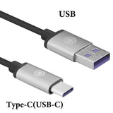 Geekria USB-A to USB-C Fast Charging Cable Compatible with iPhone 17/16/15 Pro Max, Samsung Galaxy S25/S24/S22/S21/S20, Replacement Charging Cord (4 ft/120 cm)