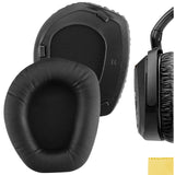 Geekria QuickFit Replacement Ear Pads for Sennheiser RS195 HDR195 RS185 HDR185 HDR175 RS175 HDR165 RS165 Headphones Ear Cushions, Headset Earpads, Ear Cups Cover Repair Parts (Black)
