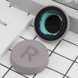 Geekria QuickFit Replacement Ear Pads Compatible with JLab Go Lux ANC Wireless Headphones, Ear Cushions, Repair Parts (Mauve)