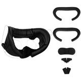 Geekria VR Upgraded Facial Interface & Face Cover Pad Compatible with Meta Quest 3, Sweat-Proof PU Foam Cushion, Accessory Set with Anti-Leakage Light Nose Pad and Lens Protector