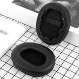 Geekria QuicFit Replacement Ear Pads for Sony INZONE H7 (WH-G700), INZONE H9 (WH-G900N) Headphones Ear Cushions, Repair Parts (Black)