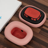 Geekria Elite Sheepskin Replacement Ear Pads Compatible with Apple AirPods Max (A2096) / Max 2 (A3184) Headphones Ear Cushions, Repair Parts (Pink)