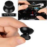 Geekria Replacement Joystick Repair Kit Compatible with Playstation 5, PS4, PS4 Slim, PS4 Pro, CUH-ZCT2, Controller Repair Set (Black)