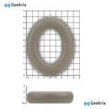 Geekria Comfort Replacement Ear Pads Compatible with Sennheiser Accentum, Accentum Plus Wireless Headphones Ear Cushions, Headset Earpads, Ear Cups Cover Repair Parts (Taupe)