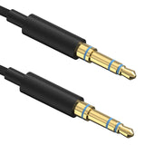 Geekria Audio Cloth Braided Cable Compatible with Sony WH-1000XM6/1000XM5/1000XM4, WH-XB920N/XB910N, WH-CH720N, INZONE H5 Headphones, 3.5mm Replacement Stereo Cord (4 ft/1.2 m)