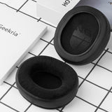 Geekria Comfort Protein Leather and Velour Replacement Ear Pads for SteelSeries Arctis 1/ 3/ 5/ 7/ 7+/ 7P/ 7P+/ 7X/ 7X+/ 9/ 9X/ Pro/ Prime Headphones Ear Cushions (Black)