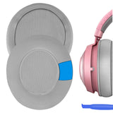 Geekria Sport Cooling Gel Ear Pads for Razer Nari Ultimate Nari Essential KrakenKitty KrakenTournament Edition KrakenKitty RGB Kraken KittyV2Pro KrakenBTKittyEdition Headphones Ear Cushions (Grey)