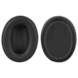Geekria QuickFit Replacement Ear Pads for Sony WH-XB900N/ WH-CH710N/ WH-CH720N/ WH-RF400/ MDR-RF895RK Headphones Ear Cushions, Repair Parts (Black)