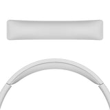 Geekria Protein Leather Headband Pad Compatible with Sony WH-CH520/ CH510/ CH500 Headphones, Replacement Band Repair Part (White)