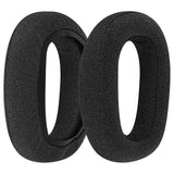 Geekria Comfort Mesh Fabric Replacement Ear Pads for Logitech Zone Vibe 100 Headphones Ear Cushions, Headset Earpads, Ear Cups Cover Repair Parts (Black)