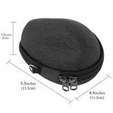 Geekria Ergonomic Mouse Case, Compatible with Razer Pro Click V2 Vertical, Hard Shell Travel Carrying Case (Dark Gray)