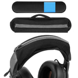 Geekria Hook and Loop Headband Cover Set, DIY Installation (Fits 3.5-4.5 cm Headbands), Compatible with Corsair, JBL, Logitech, Razer, Sennheiser, Turtle Beach(Cooling-Gel)