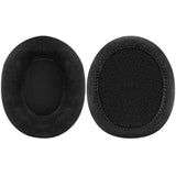 Geekria Comfort Velour Replacement Ear Pads for Shure Srh 240/ 440/ 840/ 940/ 1440/ 1540/ 1840, Hpaec 240/ 440/ 840/ 940/ 1440/ 1540 Headphones, Ear Cushions (Black)