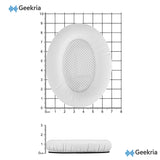 Geekria Replacement Ear Pads for Bose New QuietComfort, QC 45/ 35II/ 35IIGaming/ 35/ 25/ 15/ SE, AE 2/2i/2w, SoundTrue, SoundLink AE2 Headphones, Ear Cushions with Video Guide (White)