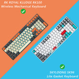 Geekria Keyboard Dust Cover, Clear Acrylic Keypads Cover, Compatible with Keychron K4, RK Royal KLUDGE RK100, Nuphy Air96 V2, LOFREE Flow Low Profile Mechanical Keyboard 100 Keys
