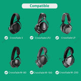 Geekria 3.5mm Audio Cable with Mic Compatible with V-MODA Crossfade 3, LP, LP2, M-200, M-100, M-80, V-80, Replacement Stereo Cord with Inline Microphone and Volume Control (4ft / 1.2m)