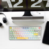 Geekria 75% 84-Key Knob Keyboard Dust Cover, Clear Acrylic Keypads Cover, Compatible with Keychron Q1 HE / Max / Pro, EPOMAKER TH80 75%, Glorious Gaming - GMMK PRO 75%