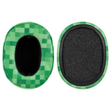 Geekria QuickFit Replacement Ear Pads Compatible with Skullcandy Crusher Wireless/EVO/ANC, Hesh 3/EVO/ANC, Venue ANC Headphones, Ear Cushions (MC Grass)