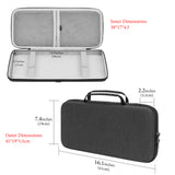 Geekria TKL Keyboard Case, Hard Shell Travel Carrying Bag for 80% / 87 Keys Mechanical Gaming Keyboard, Compatible with Logitech G915 TKL, G PRO Keyboard / G PRO X (Extra Space)