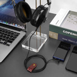Geekria Audio Cable Compatible with Sennheiser Momentum 4/3/2, HD1 On-Ear, HD 400S, HD4.50SE, HD4.50, HD350BT Headphones, 3.5mm to 2.5mm Replacement Cord (4 ft / 1.2m)