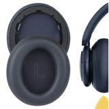 Geekria QuickFit Replacement Ear Pads for Anker Soundcore Life Q30, Soundcore by Anker Life Q35 Headphones Ear Cushions, Repair Parts (Blue)