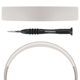 Geekria Plastic Headband Pad Compatible with Beats Studio Pro, Headphones, Replacement Band Repair Part (Sandstone)
