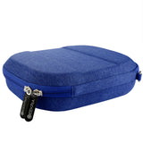 Geekria Shield Headphones Case Compatible with JBL Tune 660BTNC/700BT/510BT/570BT, Live 460NC, Replacement Hard Shell Travel Carrying Bag with Cable Storage (Blue)