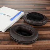 Geekria QuickFit Replacement Ear Pads Compatible with SONY MDR-1A, MDR-1ADAC Headphones, Ear Cushions (Brown)