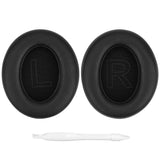 Geekria QuickFit Replacement Ear Pads Compatible with Soundcore Q11i Wireless Headphones, Ear Cushions (Black)