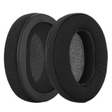 Geekria Comfort Extra Thick Mesh Fabric Replacement Ear Pads for Sony MDR-7506, MDR-V6, MDR-CD900ST Headphones Ear Cushions, Repair Parts (Black)