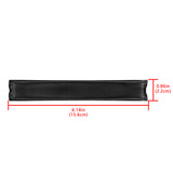 Geekria Protein Leather Headband Pad Compatible with Logitech G930, G430, F450, Headphones Replacement Band, Headset Head Cushion Cover Repair Part (Black)