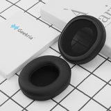 Geekria Comfort Protein Leather Replacement Ear Pads Compatible with ASUS ROG Pelta Headphones Ear Cushions, Headset Earpads, Ear Cups Cover Repair Parts (Black)