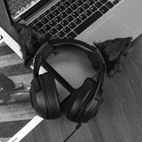 Geekria NOVA Headphone Headband Spacer and Cat Ears Attachment Set Compatible with Razer, JBL, Plantronics, Sennheiser, Logitech, Hyperx, Corsair Headphones, Easy DIY Installation (Black)