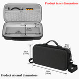 Geekria Hard Shell Travel Case Compatible with Zoom LiveTrak L6max / L6max Digital Mixer, Audio Mixer Carrying Bag (Dark Gray)
