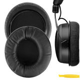 Geekria PRO Extra Thick Replacement Ear Pads Compatible with Beyerdynamic DT 770/ 790/ 797/ 880/ 990PRO/ 990PROX, T 5P/ 70/ 70P/ 90 Headphones, Ear Cushion with Video Guide (Black)