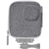 Geekria Portable Carrying Case for Osmo Nano, Travel Storage Case Compatible with DJI Osmo Nano, Water-resistance Mini Protective Hard, Action Camera Accessories (Light Grey)