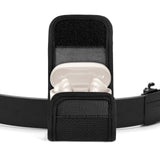 Geekria Earbuds Pouch with Belt Loop - Compatible with Bose QuietComfort Ultra, NEW QC, Earbuds ii - Protective Case with Clip Holder