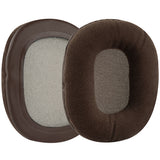 Geekria Comfort Velour Replacement Ear Pads Compatible with Sony MDR-7506, MDR-V6, MDR-CD900ST, WH-XB900N, WH-CH700N, WH-CH710N, WH-CH720N Headphones,Ear Cushions (Brown)
