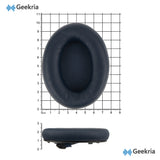 Geekria Elite Sheepskin Replacement Ear Pads for Sony WH-1000XM4 Headphones Ear Cushions, Repair Parts (Blue)