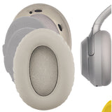 Geekria QuickFit Replacement Ear Pads for Sony WH1000XM3, WH-1000XM3 Headphones Ear Cushions, Headset Earpads, Ear Cups Cover Repair Parts (Gold)