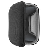 Geekria Controller Travel Case Compatible with Nintendo Switch Pro, Hard Shell Carrying Bag, Protective Storage with Internal Mesh Pocket for Charging Cable (Dark Gray)