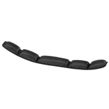 Geekria Protein Leather Headband Cover Compatible with SteelSeries SIBERIA 800 840 Headphones, Headphones, Head Top Cushion Pad Protector, Replacement Repair Part, Easy DIY Installation (Black)