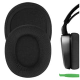 Geekria Sport Mesh Fabric Replacement Ear Pads Compatible with SteelSeries Arctis 1/ 3/ 5/ 7/ 7+/ 7P/ 7P+/ 7X/ 7X+/ 9/ 9X, Arctis Pro/Prime Headphones, Ear Cushions (Black)