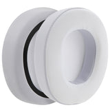 Geekria Sport Cooling-Gel Replacement Ear Pads for SteelSeries Arctis Nova Pro Wired/ Nova1/ 1P/ 1X/ Nova3/ 3P/ 3X/ Nova4/ 4P/ Nova5/ 5P/ 5X/ Nova7/ 7P/ 7X Headphones (White/Grey)