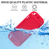 Geekria Silicone Protective Case Compatible with New Nintendo Switch 2, Split Design Shockproof Anti-Scratch Shell, Game Accessories (Red)