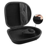 Geekria Shield Headphones Case Compatible with Anker Soundcore Q11i, Life Q20, Life Q30, Space Q45, Replacement Protective Hard Shell Travel Carrying Bag with Cable Storage (Black)