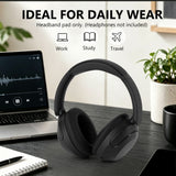 Geekria Replacement Headband Compatible with Sony WH-XB910N Headphones, Headband Cushion Cover Repair Parts with Screwdriver (Black)